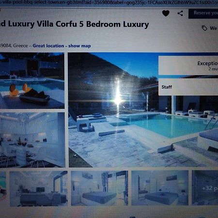 Diamond Luxury Villa Corfu Kato Spilaion Esterno foto