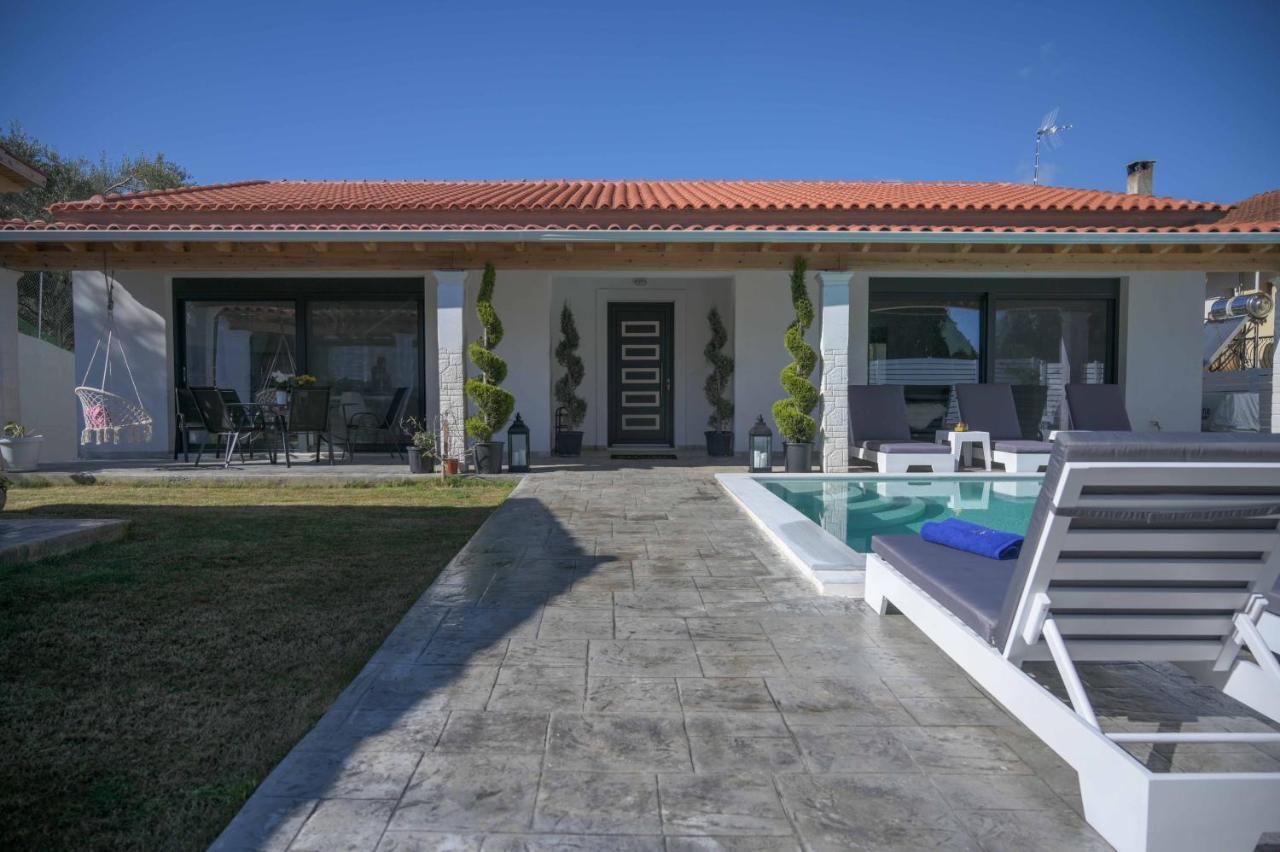 Diamond Luxury Villa Corfu Kato Spilaion Esterno foto