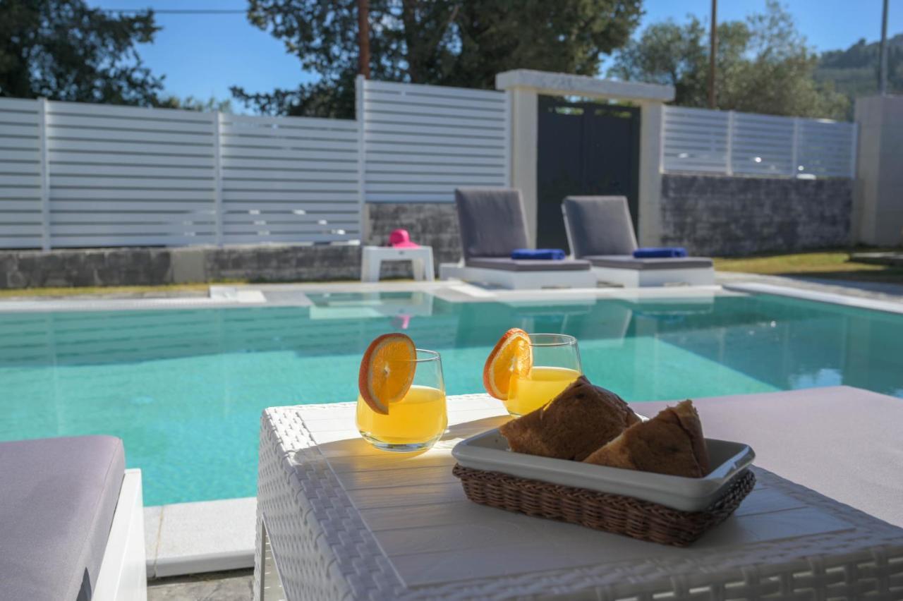 Diamond Luxury Villa Corfu Kato Spilaion Esterno foto